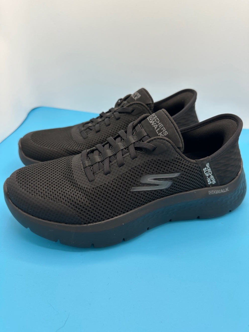 NEW! Skechers GOwalk Women’s size 7.5  Black new no box.